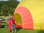 Aufblasen der Hülle 2